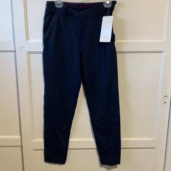 Lululemon trouser pant size 4 navy blue - Picture 4 of 9